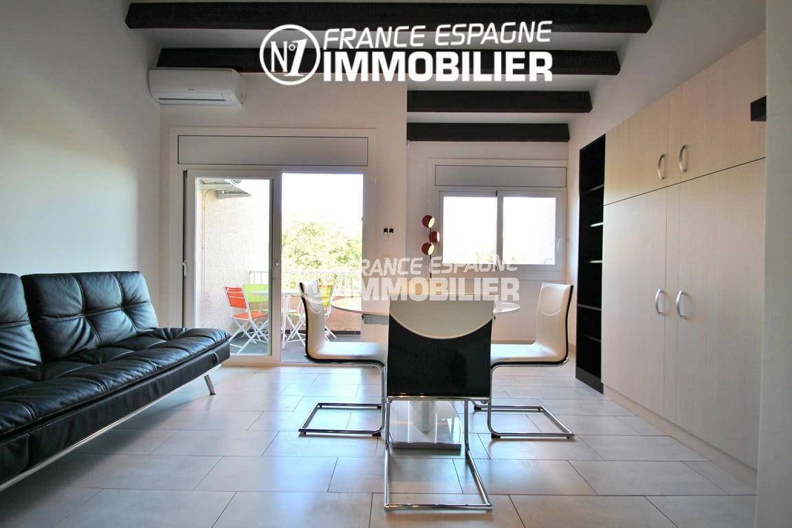 N1 France Espagne Immobilier: vend studio 36 m² au Boulou