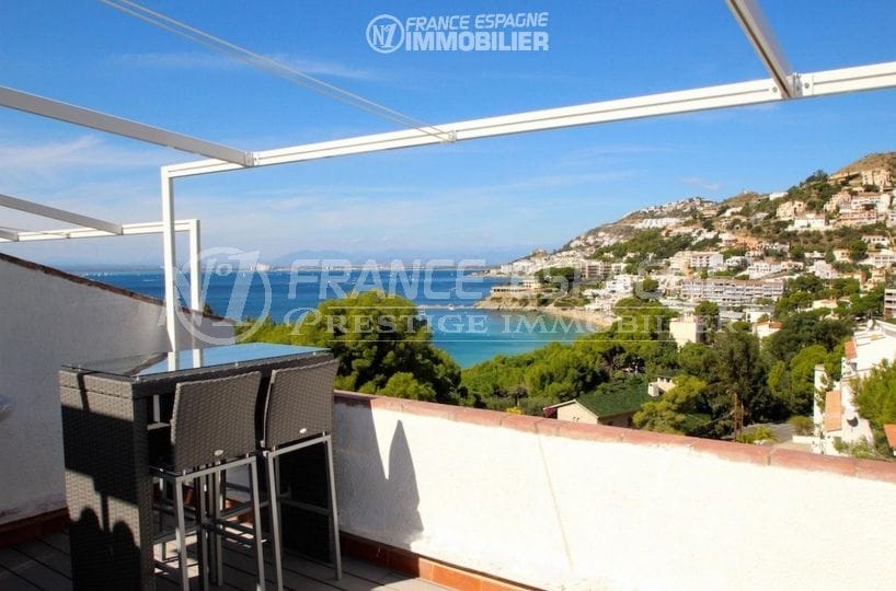 maison a vendre almadrava roses, ref.2667, terrasse vue mer magnifique
