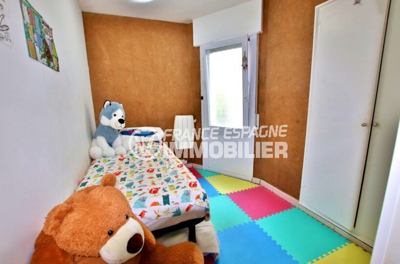 appartement à vendre à rosas espagne, 3 pièces 55 m², chambre à coucher enfant, lit simple