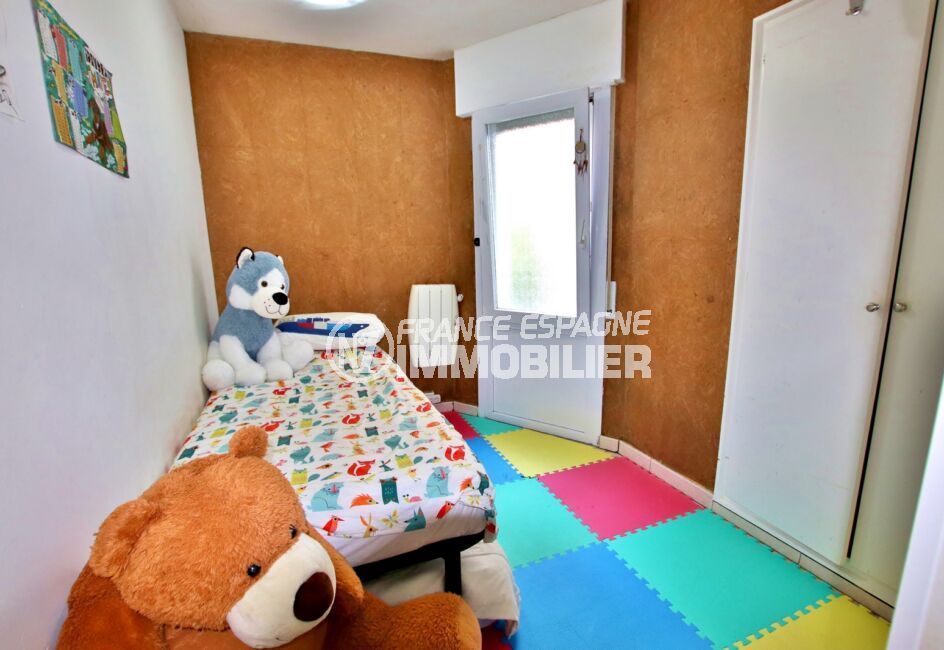 appartement à vendre à rosas espagne, 3 pièces 55 m², chambre à coucher enfant, lit simple