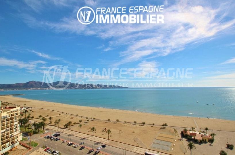 Empuriabrava, appartement pas cher, en 1ere ligne vue mer