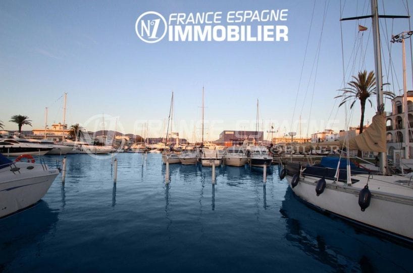 immobilier ampuriabrava: amarre / anneau pour voilier 11 x 3 m, ref.2733