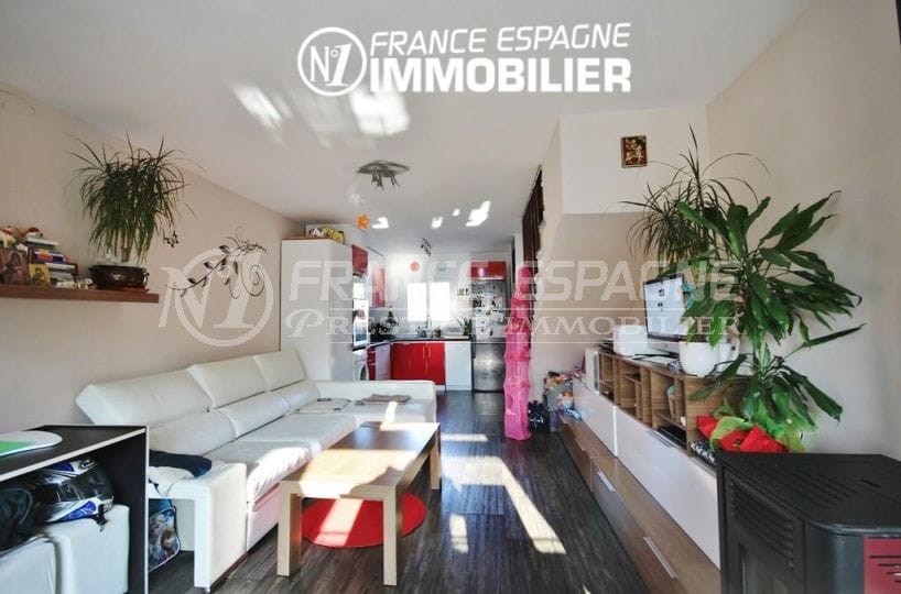maison a vendre espagne, rosas: villa ref.3044, avec piscine, vue sur le séjour