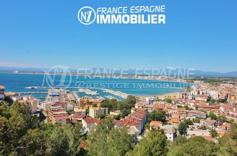 appartement a vendre rosas, ref.3148, vue mer, proche plage et commerces