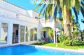 agence immobiliere empuriabrava: villa 200 m² avec jardin arboré et piscine