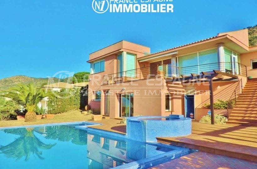 maison a vendre espagne, ref.2058, vue mer et montagnes, grand garage et piscine