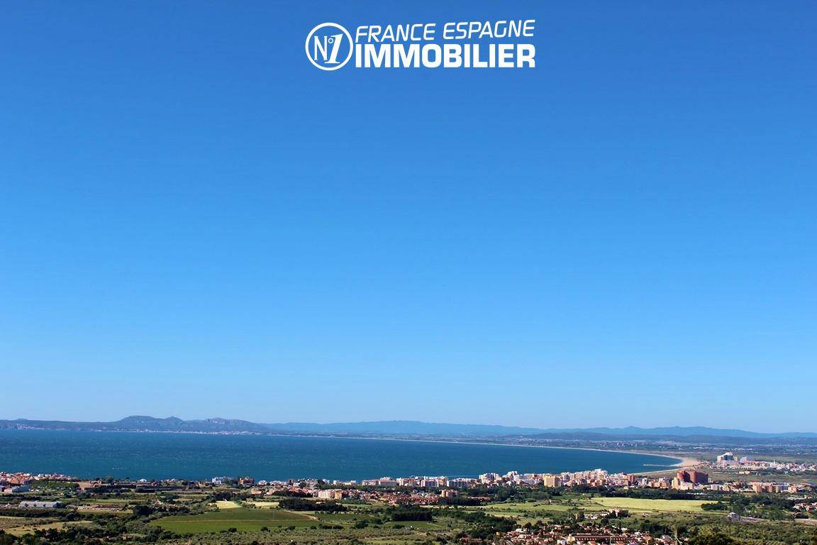 agence immobilière roses espagne: villa ref.2435, magnifique vue depuis la terrasse