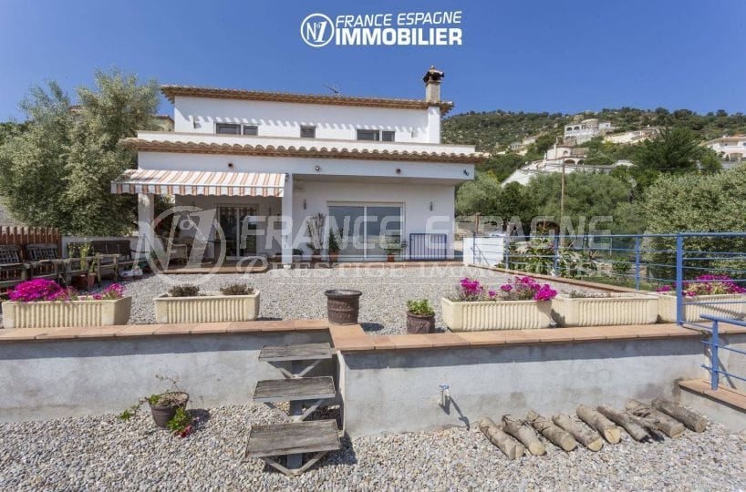 villa ref.3411, vue mer, à palau proche rosas avec studio indépendant