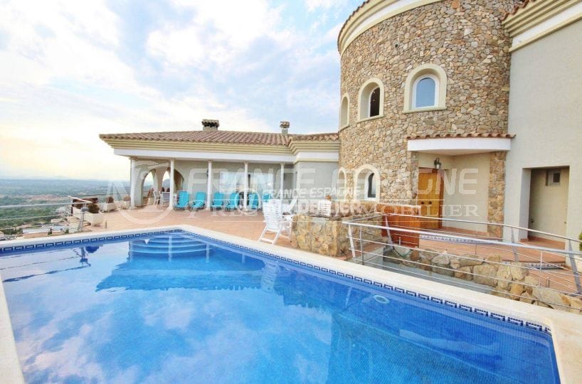 maison a vendre espagne, ref.2364, vue mer, piscine et garage + appartement indépendant