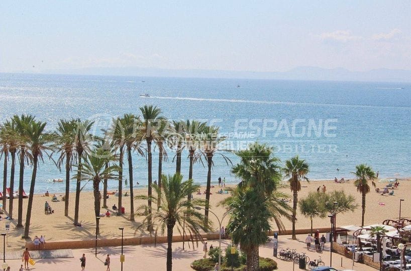 santa margarida appartement vue mer accès direct plage