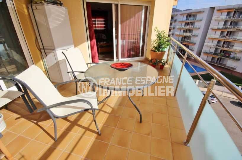 santa margarida appartement vue mer avec piscine