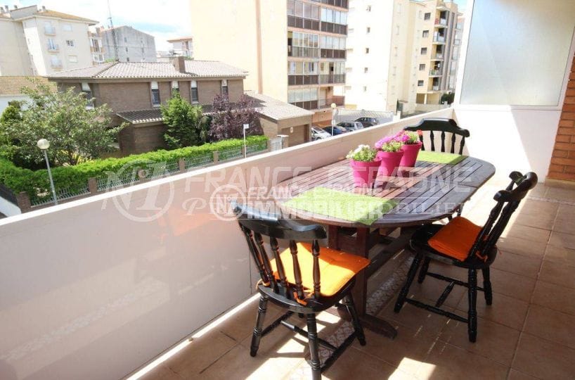 Appartement Santa Margarita vue terrasse ensoleillé