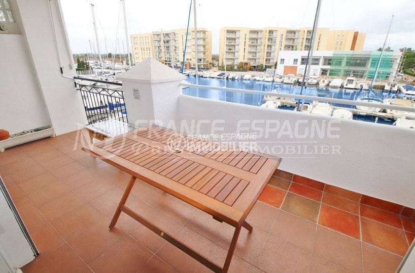 Santa Margarita en vente appartement terrasse vue canal