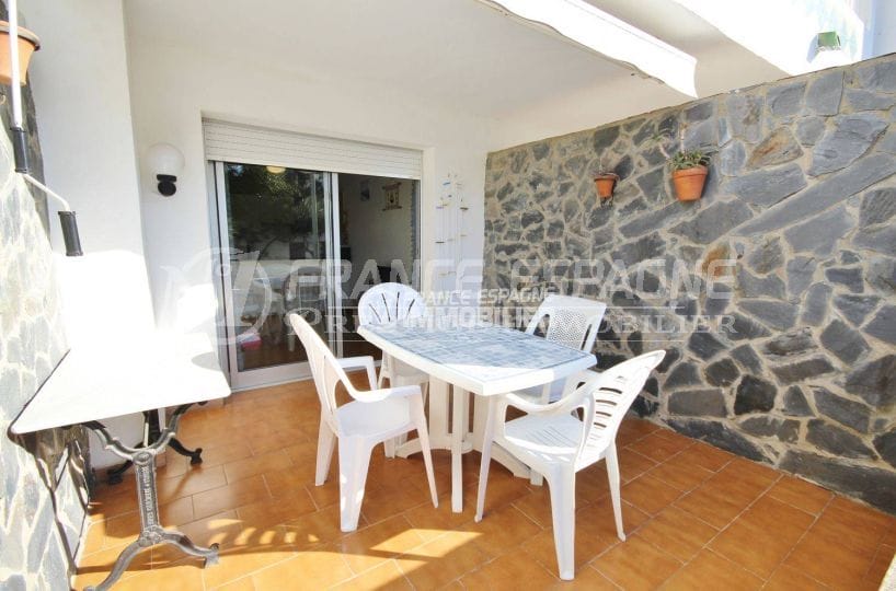 Empuriabrava Vue terrasse appartement une chambre proche plage