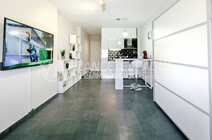 studio Empuriabrava rénové à 50 m de la plage et 100 m des commerces