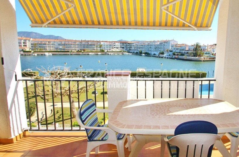 Appartement Empuriabrava vue canal