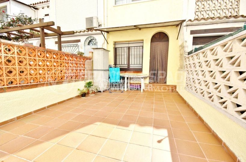 Villa empuriabrava, grande terrasse
