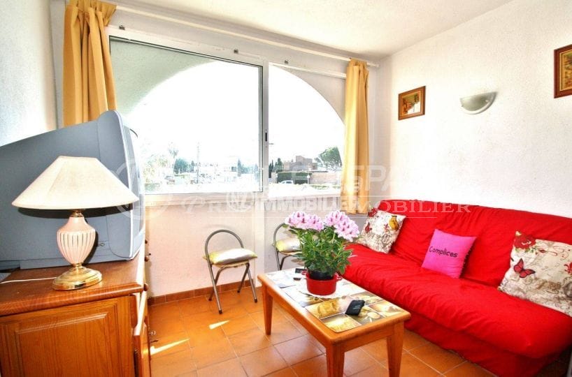 agence immobiliere rosas santa margarita vend appartement avec terrasse vue canal