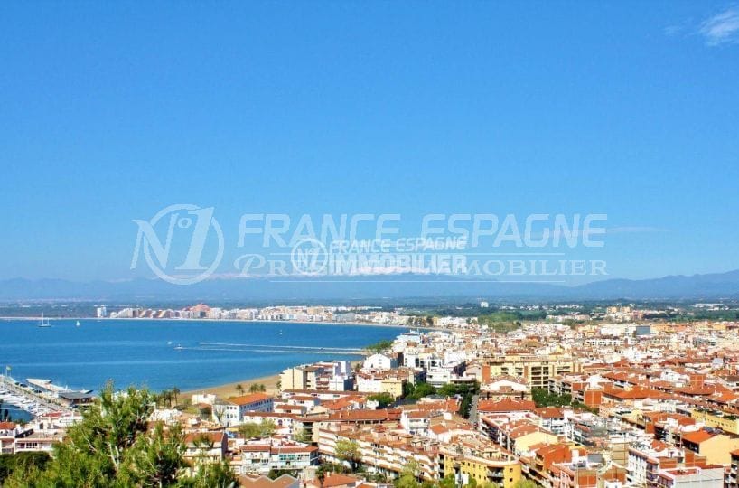 Appartement Roses, Puig Rom, grande tarrasse, vue mer