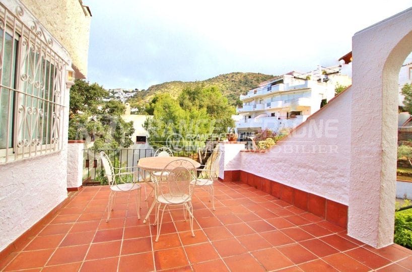 immo costa brava: appartement Roses Canyelles, grande terrasse