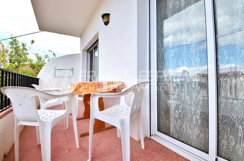 Appartement Els Grecs, Roses, grande terrasse