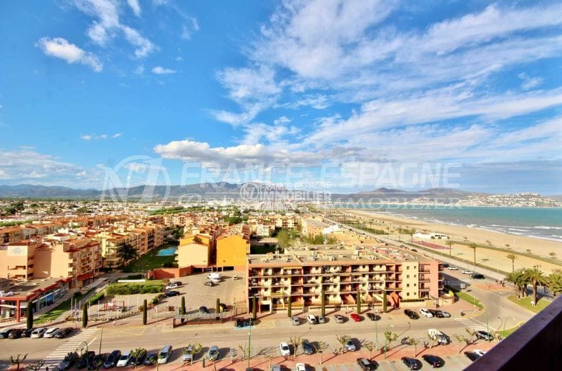 Studio Empuriabrava, terrasse vue mer
