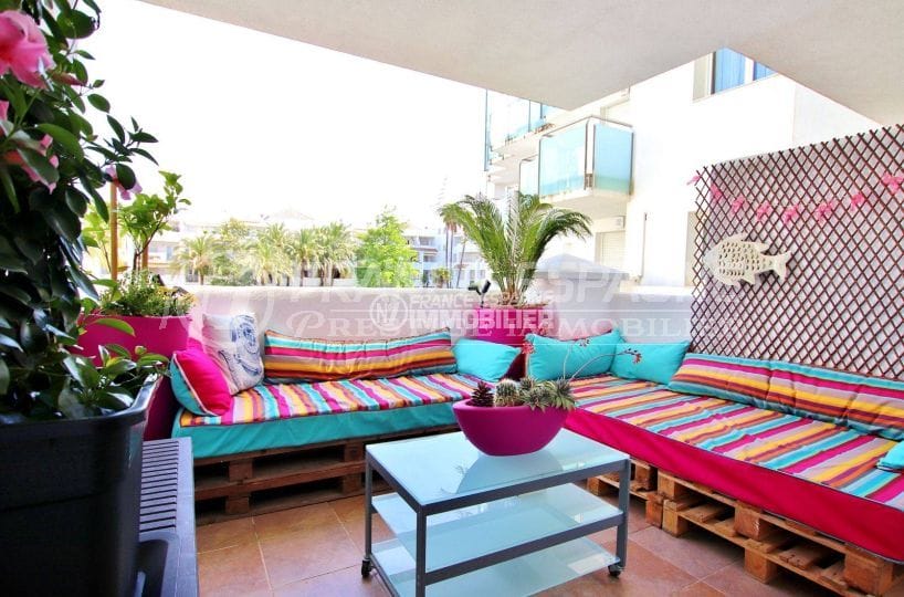 vente immobiliere espagne : appartement 60 m² Santa Margarita avec piscine