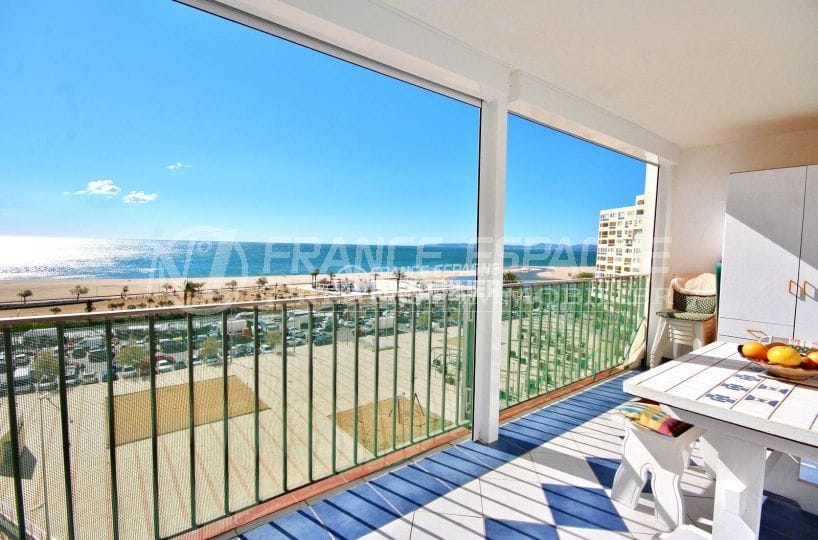 appartement Empuriabrava, terrasse vue mer dégagée