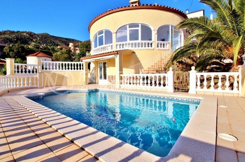 palau saverdera, belle villa avec piscine