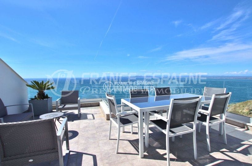immo center roses, villa vue mer imprenable