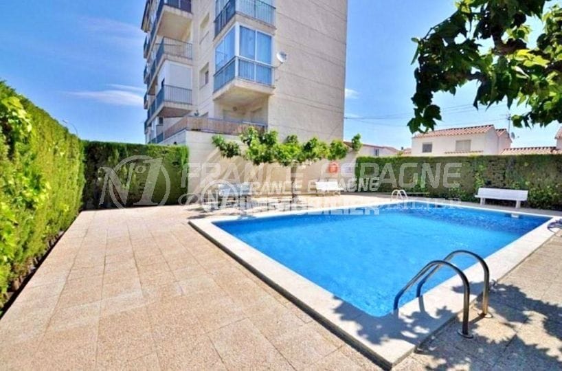 Studio santa margarita, piscine commun