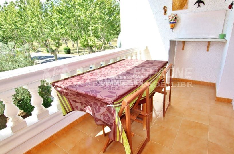 appartement empuriabrava - 53 m², terrasse vue dégagée