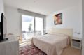 vente appartements rosas espagne, atico 99 m², suite parentale lit double accès terrasse