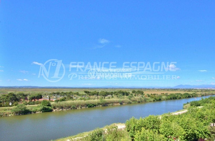 immo empuriabrava: studio ref.3788, belle vue dégagée depuis le studio