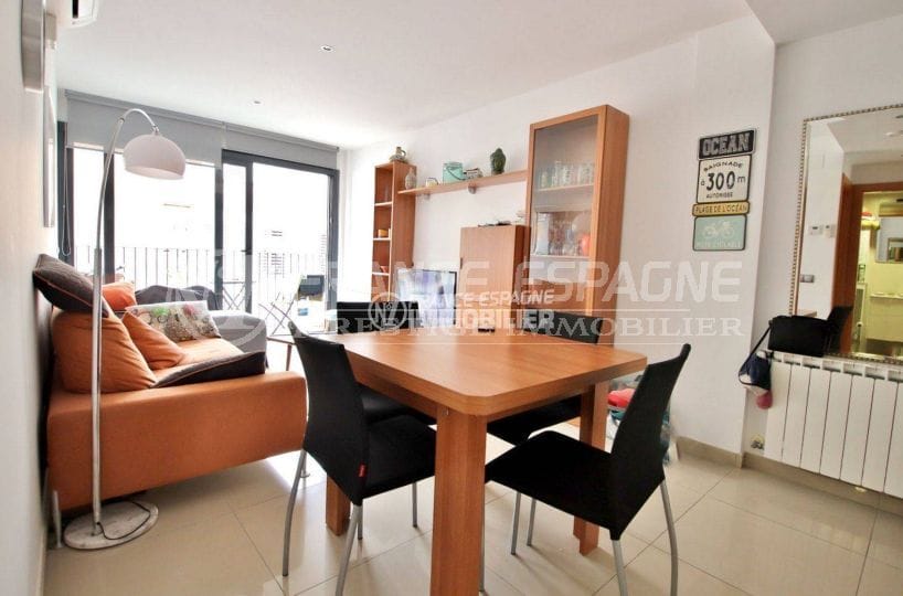 Appartement neuf centre-ville Roses