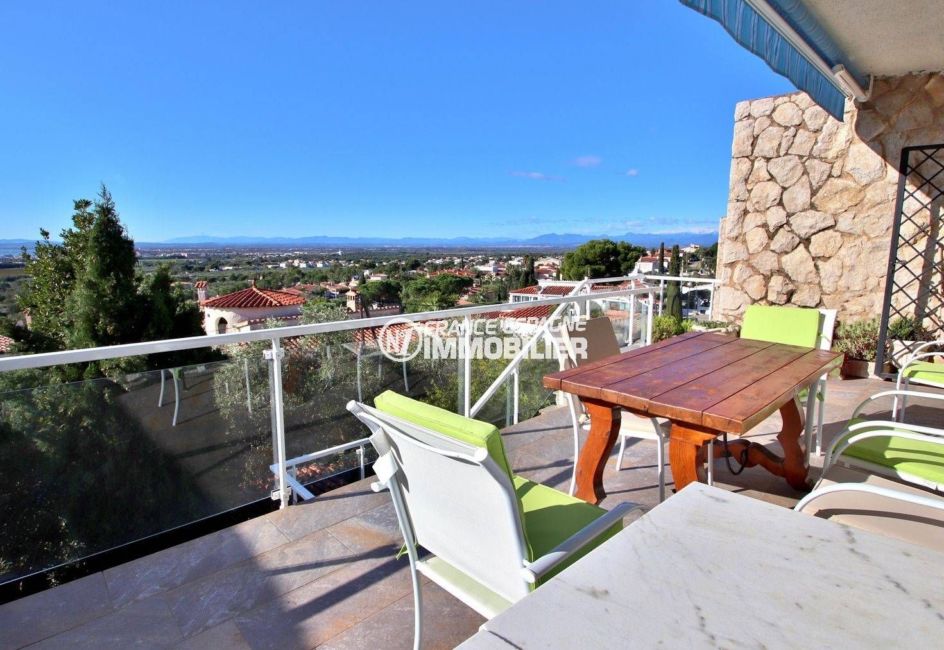 agence immobilière costa brava: villa ref.3819, magnifique vue depuis la terrasse
