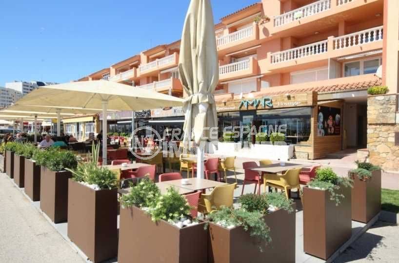 costa brava immobilier: villa ref.3808, restaurants le long de la plage
