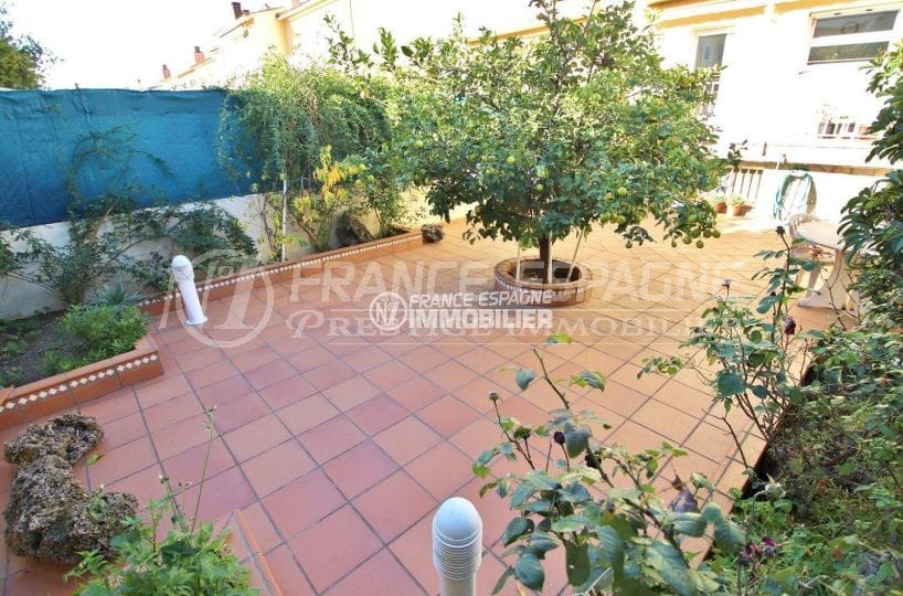 Villa Roses, grand patio
