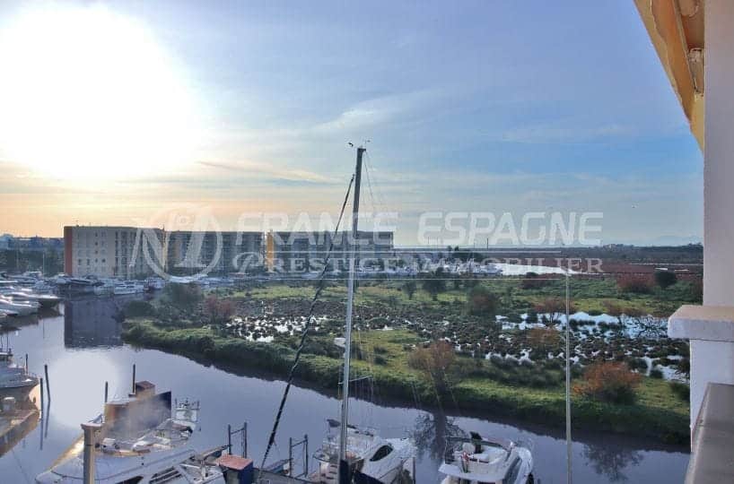 vente appartement rosas, ref.3863, secteur calme, terrasse vue mer et parc naturel