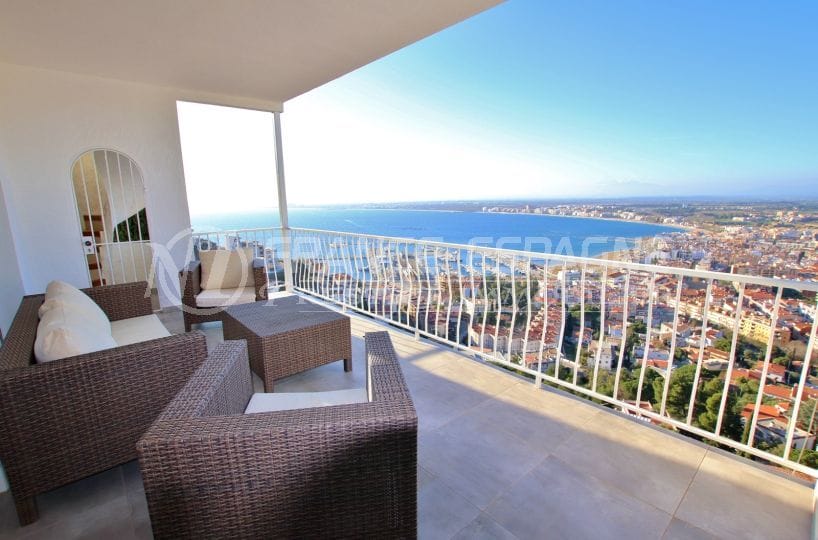 Villa à Roses vue mer imprenable