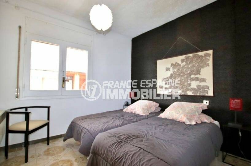 appartement à vendre à empuriabrava: chambre à coucher avec deux lits | ref.3877