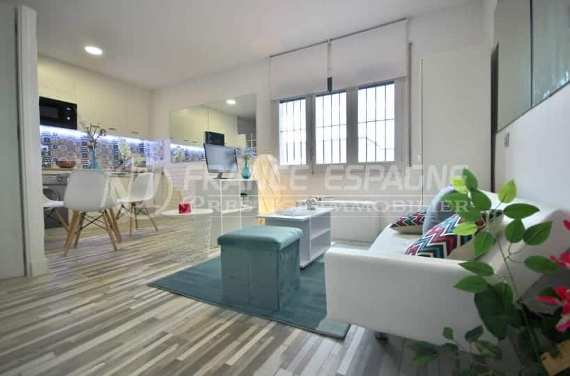 vente appartement empuriabrava, 28 m² rénové et meublé, proche de toutes commodités