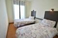 agence immobiliere costa brava: appartement 64 m², deuxième chambre avec 2 lits double accès terrasse