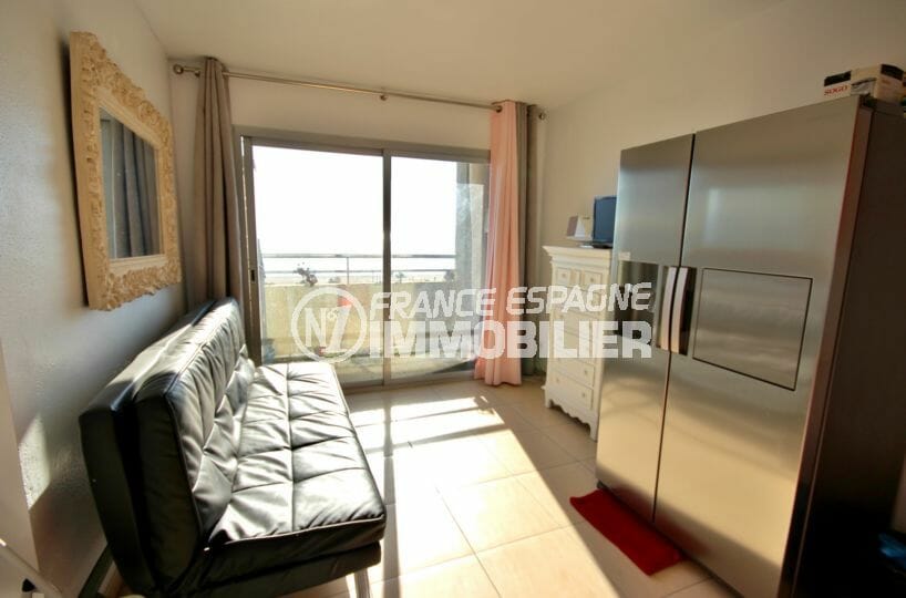 appartement a vendre empuriabrava, 30 m², pièce principale accès terrasse vue dégagée