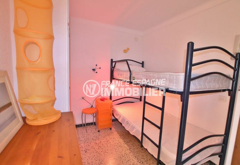 acheter appartement empuriabrava, 33 m², chambre alcôve avec lits superposés