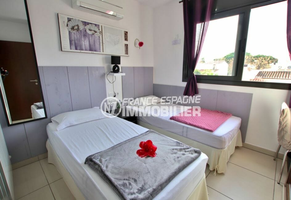 acheter a empuriabrava: villa 171 m², quatrième chambre avec 2 lits simples