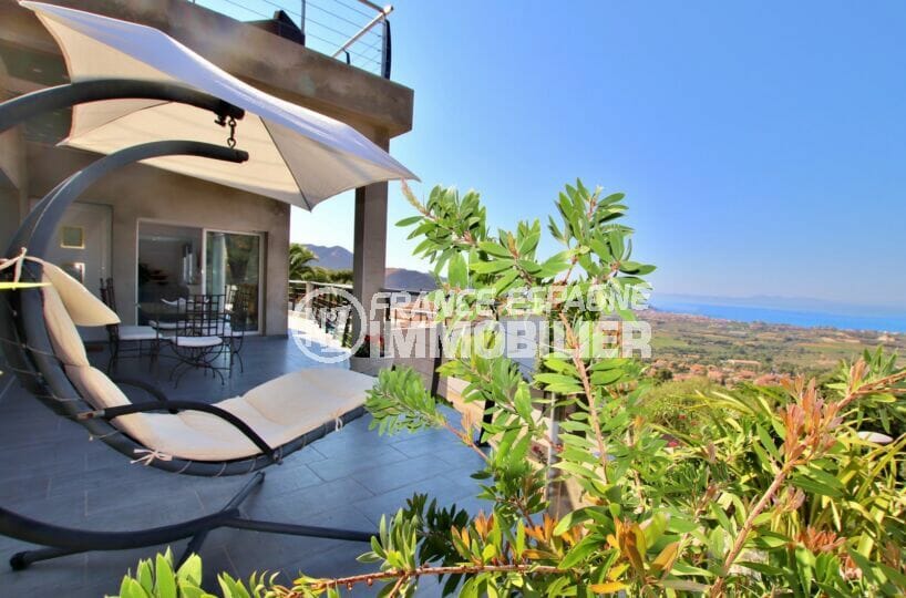 acheter en espagne: villa 250 m² 5 chambres, vue exceptionnelle sur la mer et les montagnes