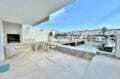 appartement empuria brava, 2 chambres 53 m², terrasse vue marina avec barbecue
