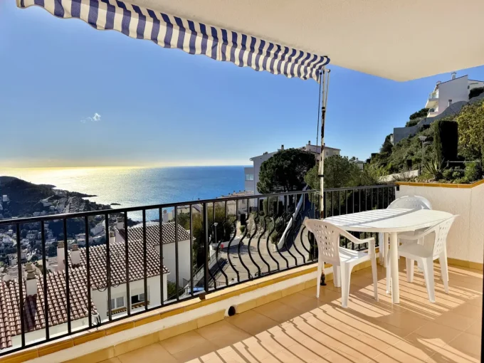 appartement vue mer roses 3 piéces 78 m², terrasse vue mer