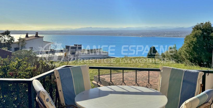 appartement vue mer roses 3 pièces 91 m², belle vue